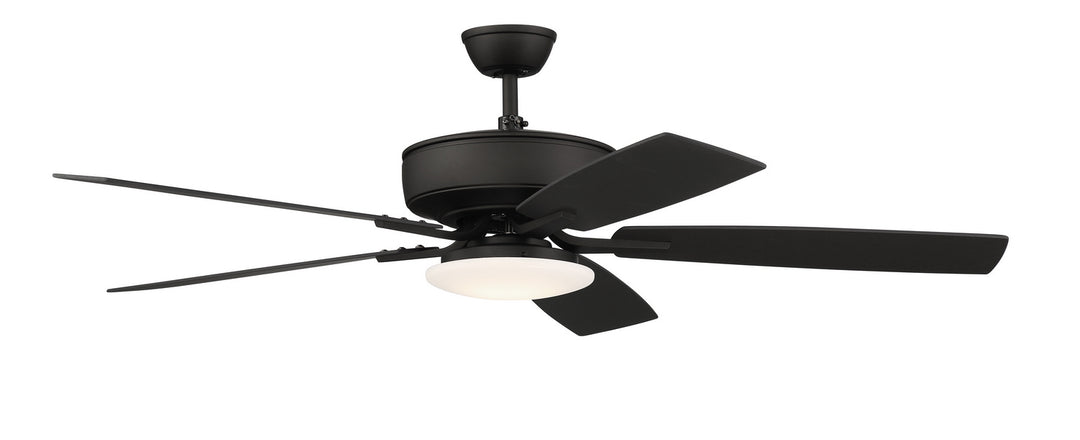 Craftmade Pro Plus 112 P112ESP5-52ESPWLN Ceiling Fan 52 - Espresso, Espresso/Walnut/