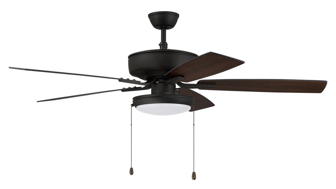 Craftmade Pro Plus 119 P119ESP5-52ESPWLN Ceiling Fan 52 - Espresso, Espresso/Walnut/