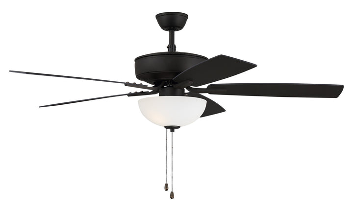 Craftmade Pro Plus 211 P211ESP5-52ESPWLN Ceiling Fan 52 - Espresso, Espresso/Walnut/