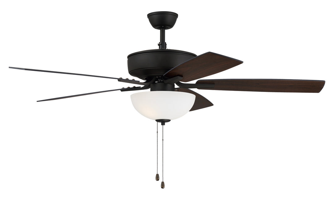 Craftmade Pro Plus 211 P211ESP5-52ESPWLN Ceiling Fan 52 - Espresso, Espresso/Walnut/