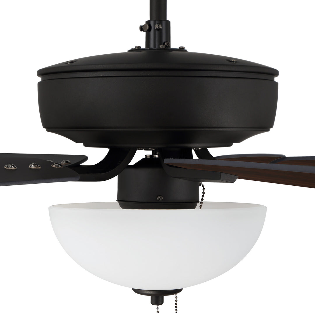 Craftmade Pro Plus 211 P211ESP5-52ESPWLN Ceiling Fan 52 - Espresso, Espresso/Walnut/