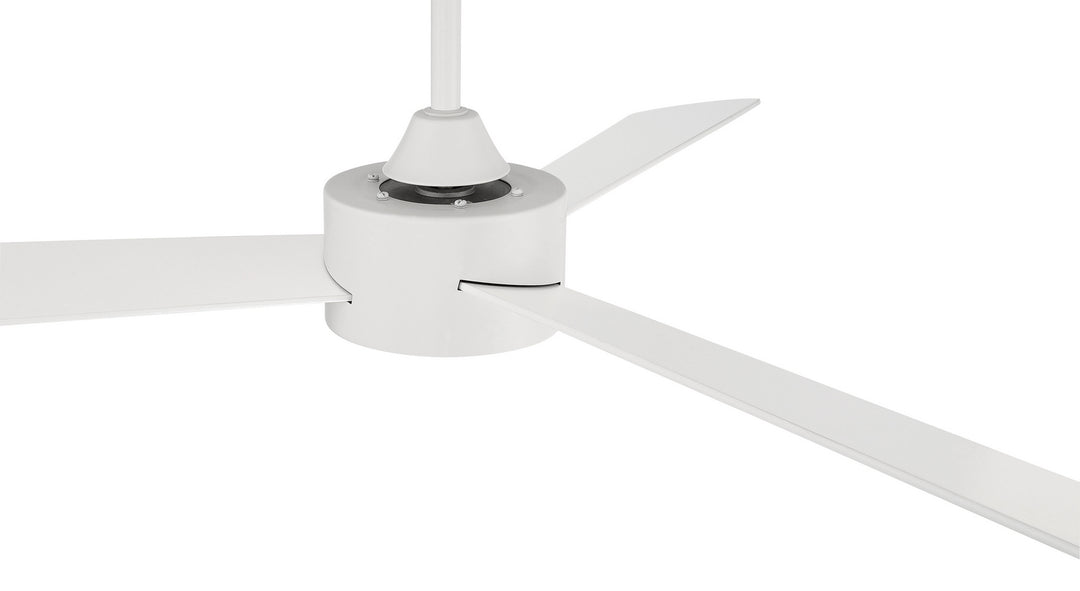 Craftmade Provision Indoor/Outdoor PRV52MWW3 Ceiling Fan 52 - Matte White, White/White/