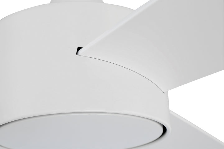 Craftmade Provision Indoor/Outdoor PRV52MWW3 Ceiling Fan 52 - Matte White, White/White/