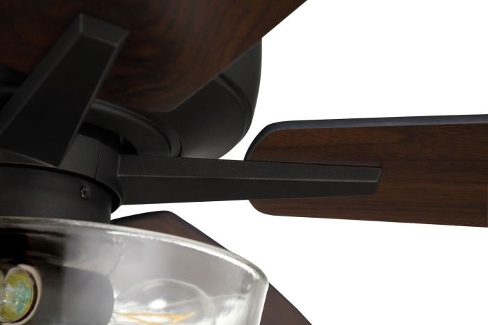 Craftmade Super Pro 101 S101ESP5-60ESPWLN Ceiling Fan 60 - Espresso, Espresso/Walnut/