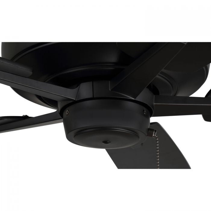 Craftmade Super Pro 60 S60FB5-60FBGW Ceiling Fan 60 - Flat Black, Flat Black/Greywood/