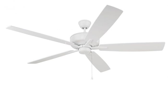 Craftmade Super Pro 60 S60W5-60WWOK Ceiling Fan 60 - White, White/Washed Oak/