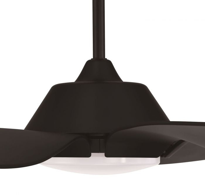 Craftmade Zoom ZOM66FB6 Ceiling Fan 66 - Flat Black, Flat Black/Flat Black/