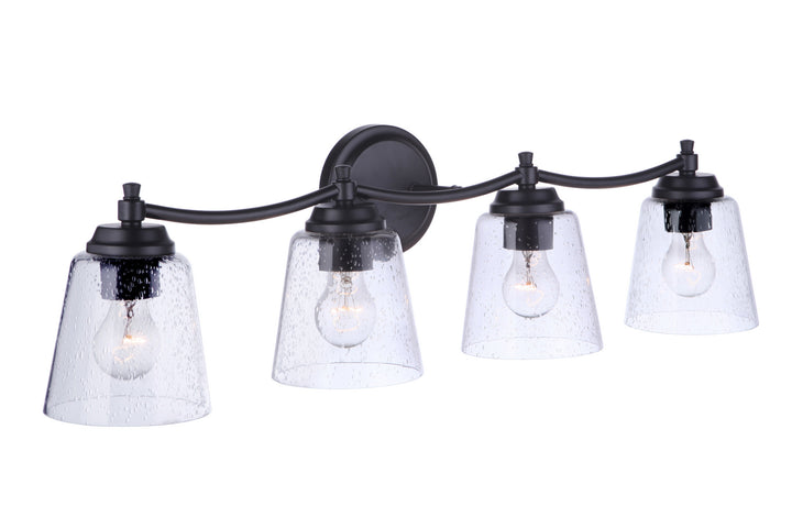 Craftmade Tyler 50204-FB Bath Vanity Light 31 in. wide - Flat Black