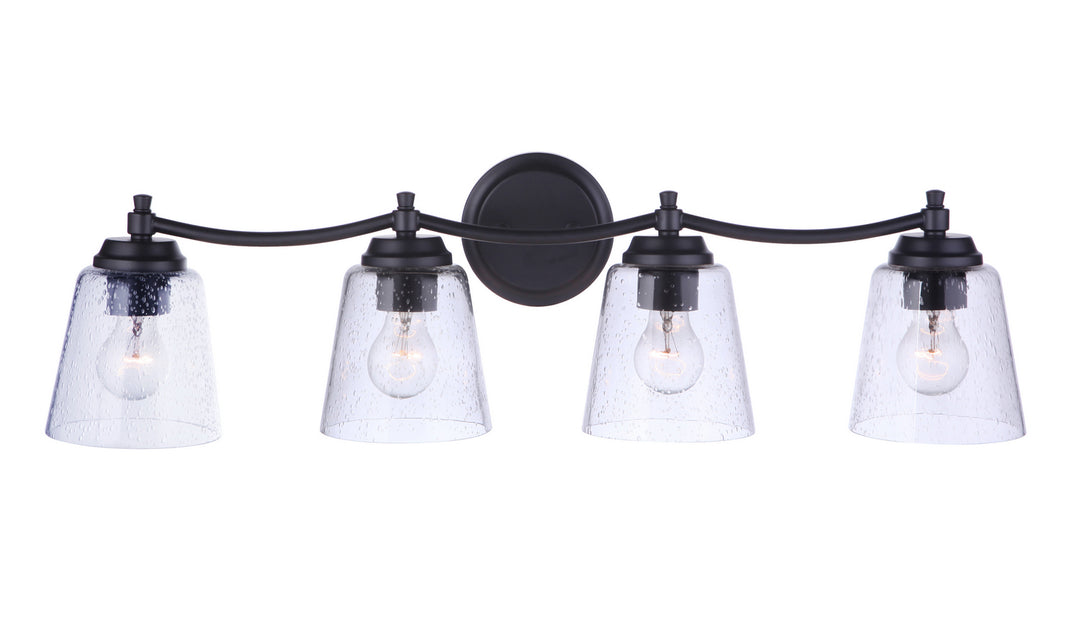 Craftmade Tyler 50204-FB Bath Vanity Light 31 in. wide - Flat Black