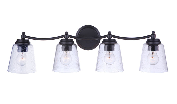 Craftmade Tyler 50204-FB Bath Vanity Light 31 in. wide - Flat Black