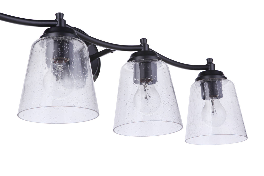 Craftmade Tyler 50204-FB Bath Vanity Light 31 in. wide - Flat Black