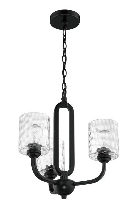 Craftmade Collins 54223-FB Chandelier Light - Flat Black