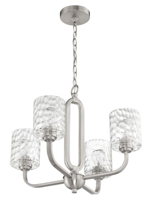 Craftmade Collins 54224-BNK Chandelier Light - Brushed Polished Nickel