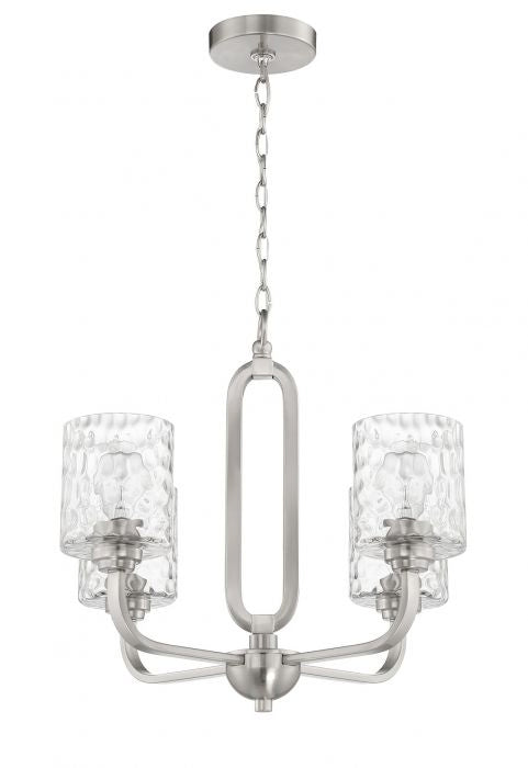 Craftmade Collins 54224-BNK Chandelier Light - Brushed Polished Nickel