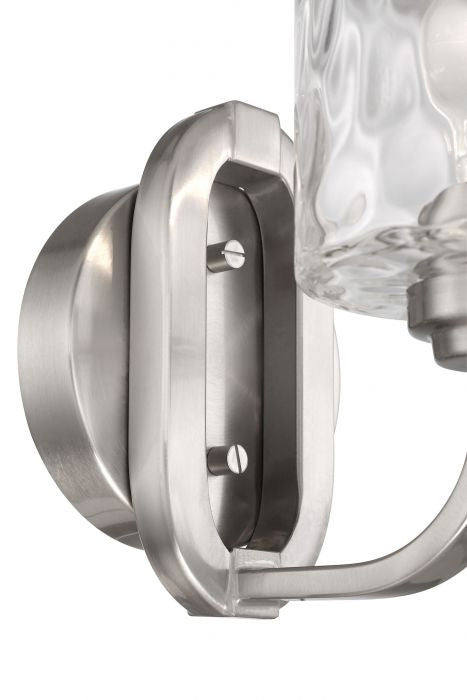 Craftmade Collins 54261-BNK Wall Sconce Light - Brushed Polished Nickel
