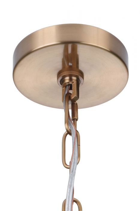 Craftmade Larrson 54326-SB Chandelier Light - Satin Brass