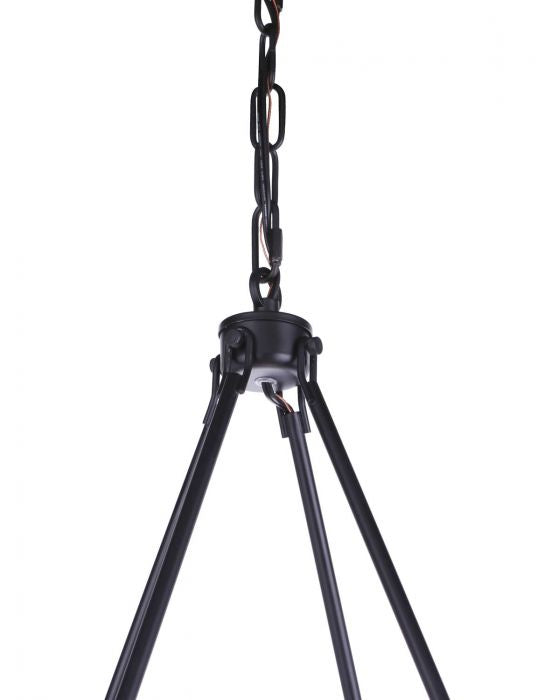 Craftmade Larrson 54328-FB Chandelier Light - Flat Black