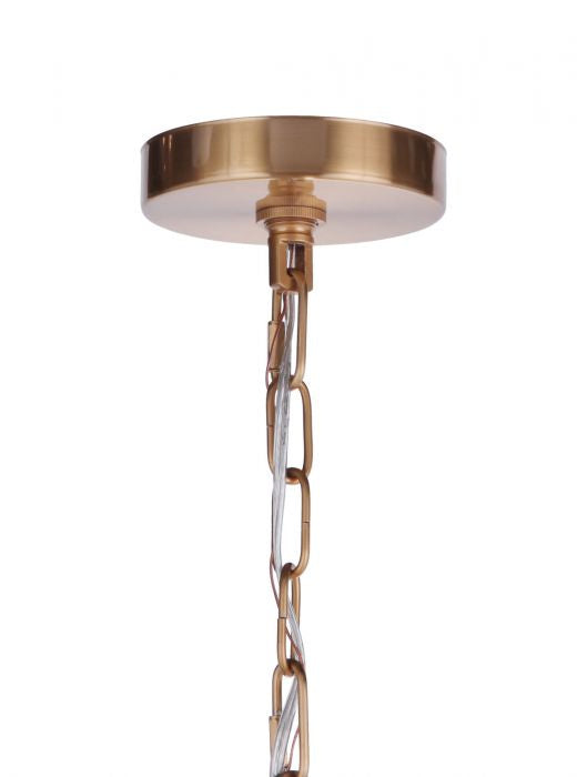 Craftmade Larrson 54328-SB Chandelier Light - Satin Brass