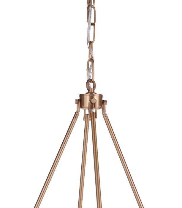Craftmade Larrson 54328-SB Chandelier Light - Satin Brass