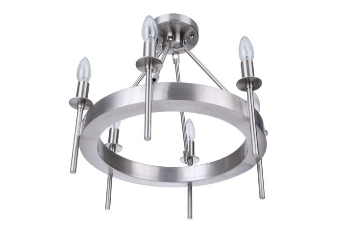 Craftmade Larrson 54356-BNK Ceiling Light - Brushed Polished Nickel