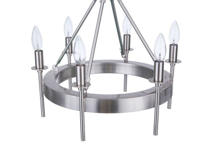 Craftmade Larrson 54356-BNK Ceiling Light - Brushed Polished Nickel