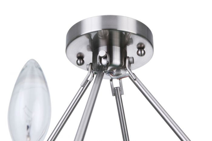 Craftmade Larrson 54356-BNK Ceiling Light - Brushed Polished Nickel