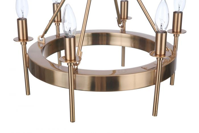 Craftmade Larrson 54356-SB Ceiling Light - Satin Brass