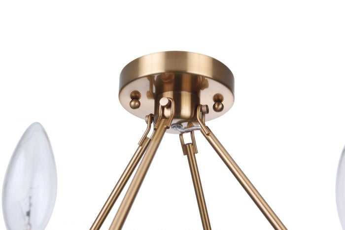 Craftmade Larrson 54356-SB Ceiling Light - Satin Brass
