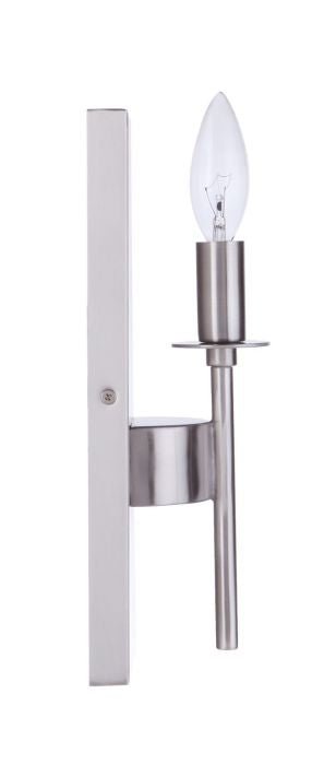 Craftmade Larrson 54361-BNK Wall Sconce Light - Brushed Polished Nickel