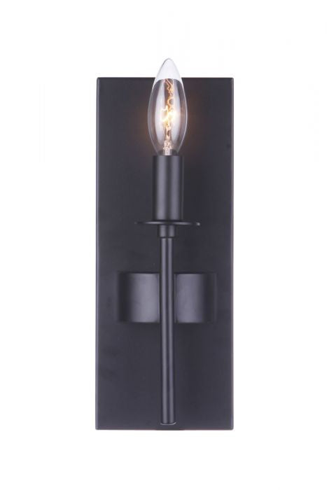 Craftmade Larrson 54361-FB Wall Sconce Light - Flat Black