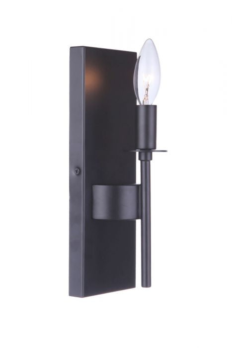 Craftmade Larrson 54361-FB Wall Sconce Light - Flat Black