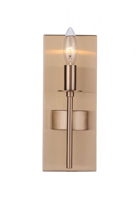 Craftmade Larrson 54361-SB Wall Sconce Light - Satin Brass