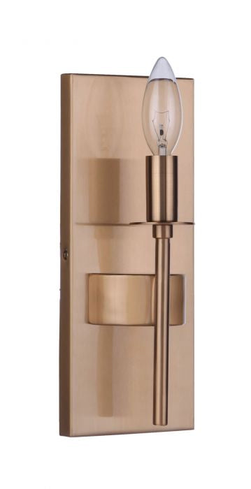 Craftmade Larrson 54361-SB Wall Sconce Light - Satin Brass