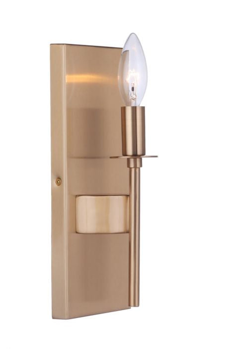 Craftmade Larrson 54361-SB Wall Sconce Light - Satin Brass