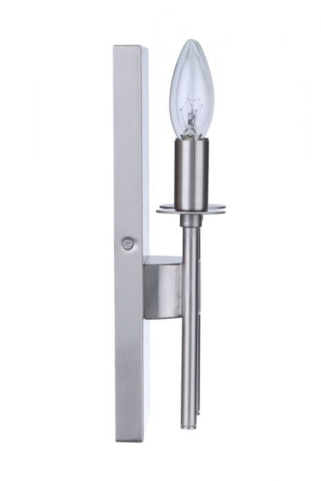 Craftmade Larrson 54362-BNK Wall Sconce Light - Brushed Polished Nickel