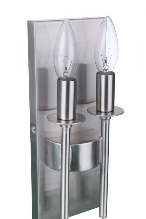 Craftmade Larrson 54362-BNK Wall Sconce Light - Brushed Polished Nickel