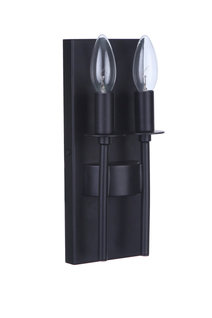 Craftmade Larrson 54362-FB Wall Sconce Light - Flat Black