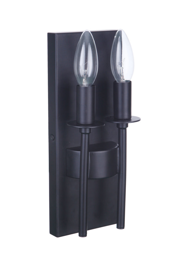 Craftmade Larrson 54362-FB Wall Sconce Light - Flat Black