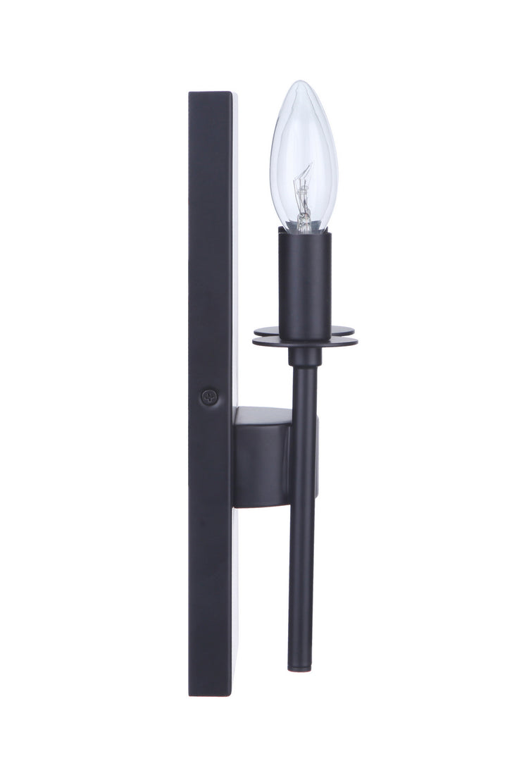 Craftmade Larrson 54362-FB Wall Sconce Light - Flat Black