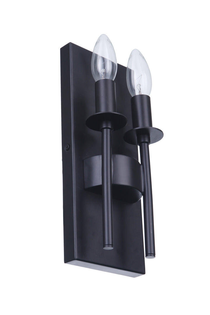 Craftmade Larrson 54362-FB Wall Sconce Light - Flat Black