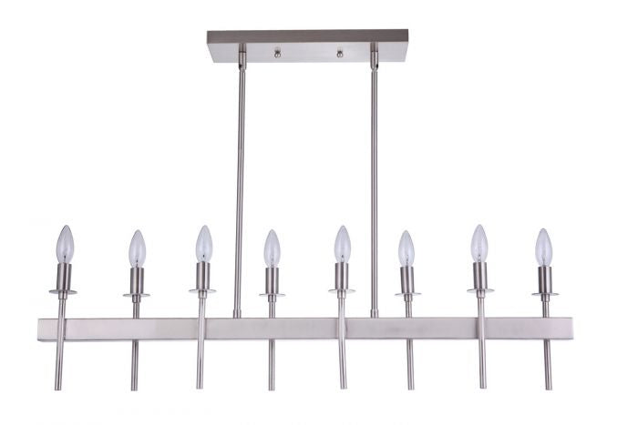 Craftmade Larrson 54378-BNK Pendant Light - Brushed Polished Nickel