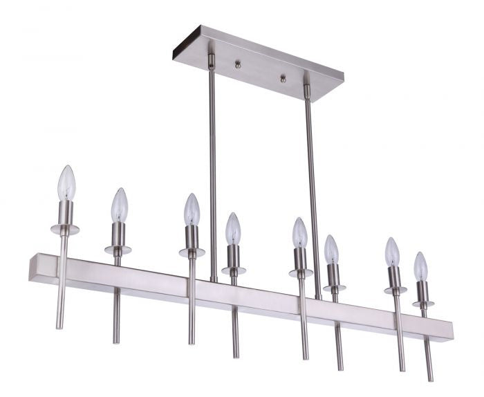 Craftmade Larrson 54378-BNK Pendant Light - Brushed Polished Nickel
