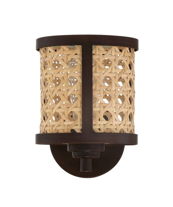 Craftmade Malaya 54561-ABZ Wall Sconce Light - Aged Bronze Brushed