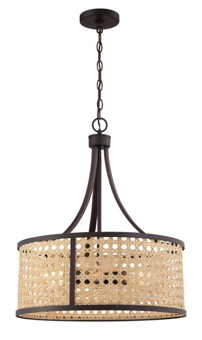 Craftmade Malaya 54596-ABZ Chandelier Light - Aged Bronze Brushed