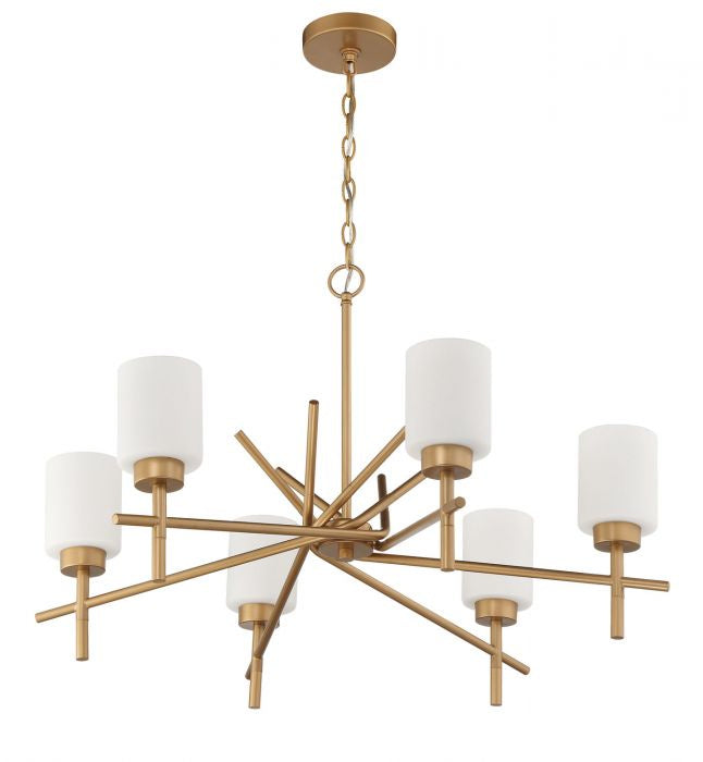 Craftmade Cadence 54626-SG Chandelier Light - Soft Gold