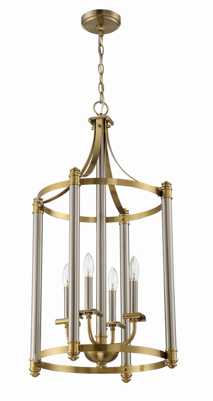 Craftmade Stanza 54834-BNKSB Pendant Light - Brushed Polished Nickel/Satin Brass