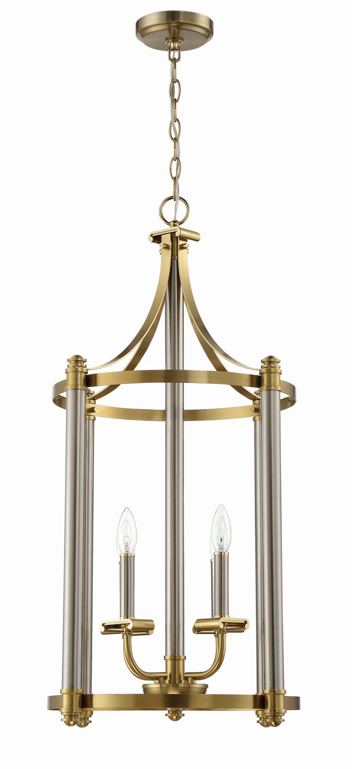 Craftmade Stanza 54834-BNKSB Pendant Light - Brushed Polished Nickel/Satin Brass