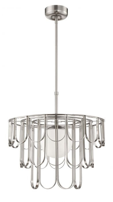 Craftmade Melody 54992-BNK Chandelier Light - Brushed Polished Nickel