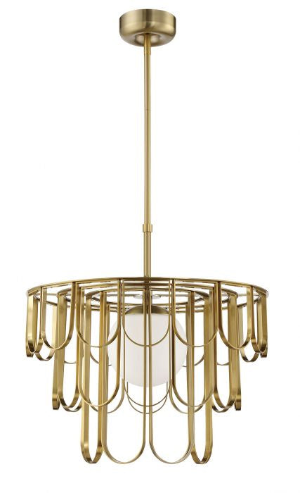 Craftmade Melody 54992-SB Chandelier Light - Satin Brass
