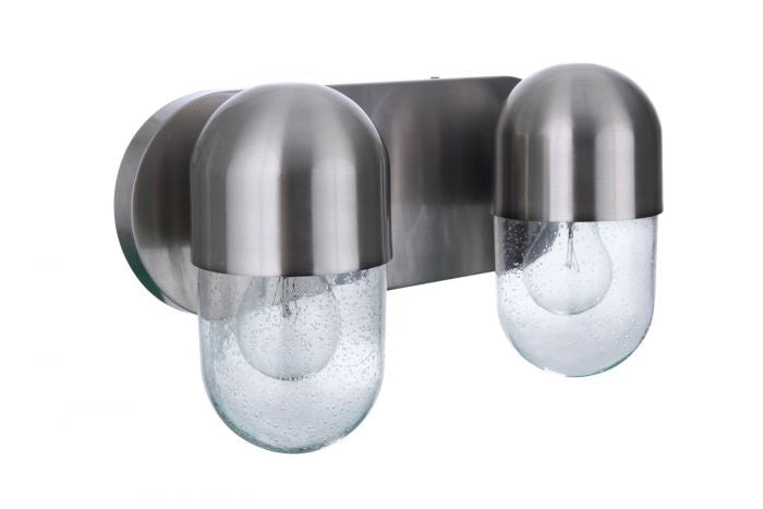 Craftmade Pill 55002-BNK Bath Vanity Light 14 in. wide - Brushed Polished Nickel